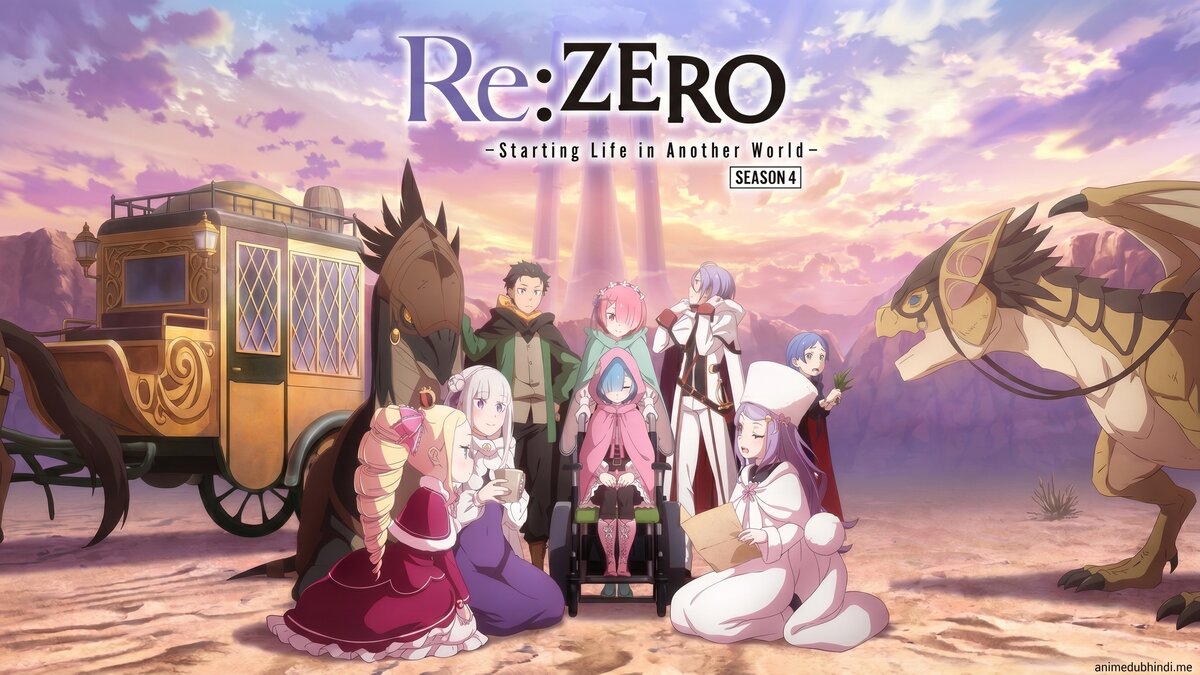 Re:ZERO -Starting Life in Another World- Season 1 – 4 [Hindi-English-Japanese] Multi Audio WEB-DL 1080p Episodes Download